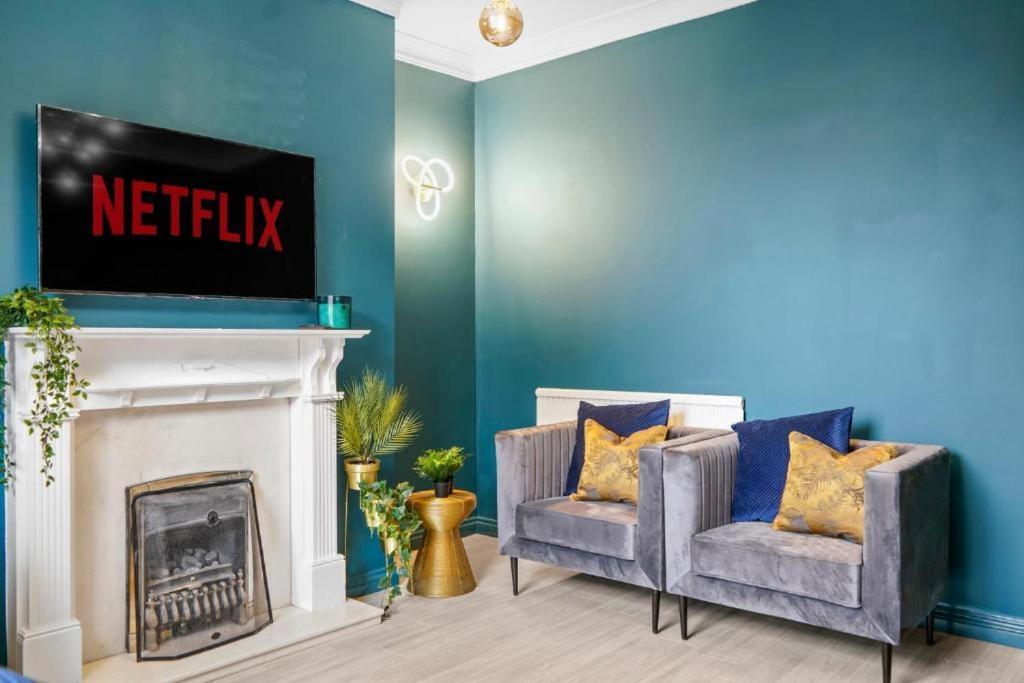 Deluxe 5 Bed In Central Whitby - Parking - Hot Tub Luaran gambar